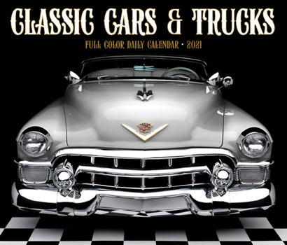 Calendar Classic Cars & Trucks 2021 Box Calendar Book