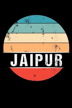 Paperback Jaipur: 100 Pages 6 'x 9' - Dot Grid Paper Journal Manuscript - Planner - Scratchbook - Diary Book