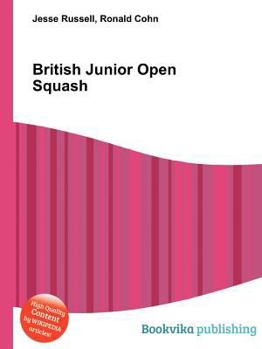 Paperback British Junior Open Squash Book