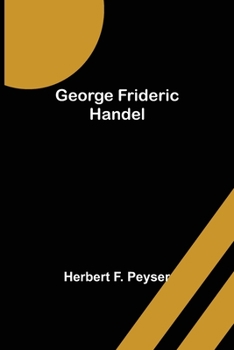 Paperback George Frideric Handel Book