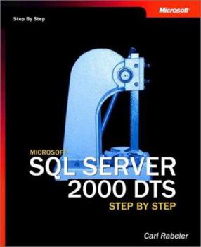 Paperback Microsoft SQL Server 2000 DTS Step by Step [With CDROM] Book