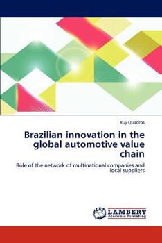 Paperback Brazilian Innovation in the Global Automotive Value Chain Book