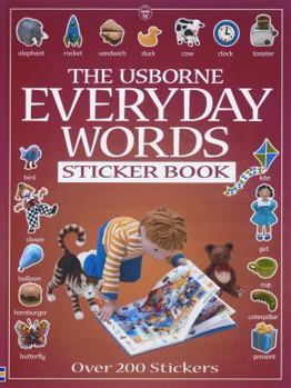 Paperback Everyday Words Sticker Book