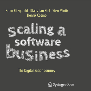 Paperback Scaling a Software Business: The Digitalization Journey Book