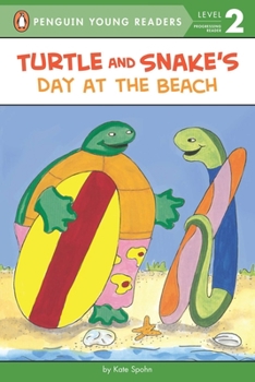 Paperback Turtle and Snake's Day at the Beach Book