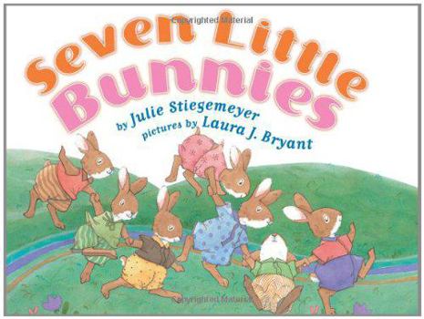 Hardcover Seven Little Bunnies Book