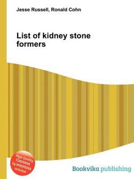 Paperback List of Kidney Stone Formers Book