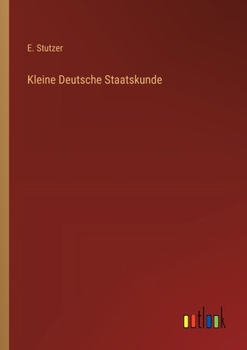 Paperback Kleine Deutsche Staatskunde [German] Book