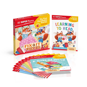 Paperback DK Super Phonics My First Decodable Stories Fix-It Foxes Book