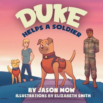 Paperback Duke Helps a Soldier (Duke the Good Dog) Book