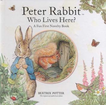 Board book Peter Rabbit Who Lives Here? Book
