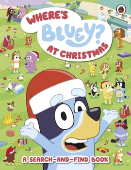 Paperback Ladybird Bluey Wheres Bluey At Christmas. Book