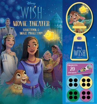Hardcover Disney Wish: Movie Theater Storybook & Movie Projector Book