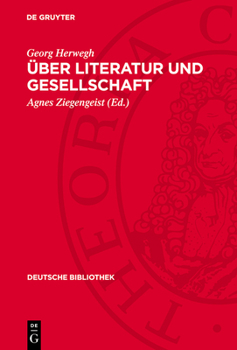 Hardcover Über Literatur Und Gesellschaft: (1837-1841) [German] Book