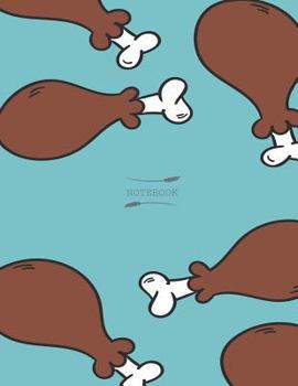 Notebook: I love food cover and Dot pages, Extra large (8.5 x 11) inches, 110 pages, notebooks and journals