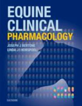 Hardcover Equine Clinical Pharmacology Book