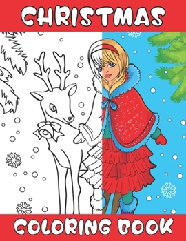 Christmas coloring book: A Super Amazing Christmas Coloring Book age 9-16,Creative 25 Christmas Coloring page Illustration.