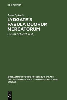 Hardcover Lydgate's Fabula duorum mercatorum [German] Book
