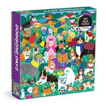 Misc. Doggone Days 500 Piece Family Puzzle Book