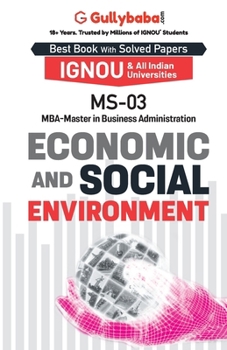 Paperback MS-03 Economic and Social Environment Book