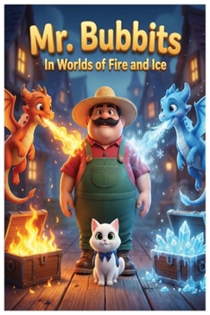 Mr. Bubbits in Worlds of Fire and Ice: Illustrated children’s fantasy book about dragons, courage, and magic for children aged 4 to 8. (As Aventuras do Sr. Bubbits e do Gato Bannets)