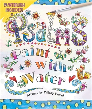 Paperback Psalms Paint with Water Book