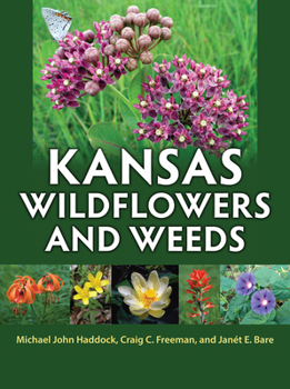 Hardcover Kansas Wildflowers and Weeds Book