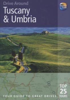 Paperback Drive Around Tuscany & Umbria Book