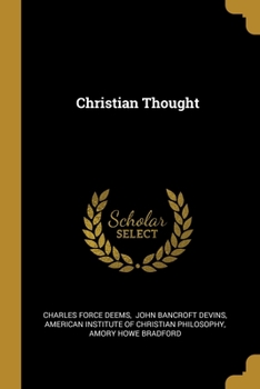 Paperback Christian Thought Book
