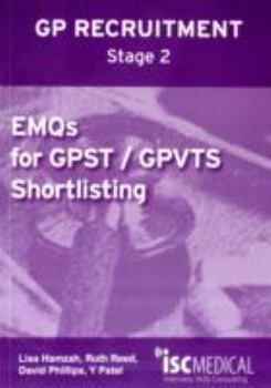 Paperback EMQs for GPST / GPVTS Shortlisting (GP Recruitment Stage 2) Book