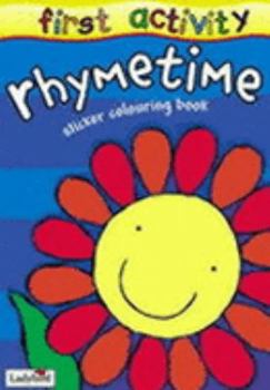 Spiral-bound Rhymetime Sticker Colouring Book (First Activity) Book