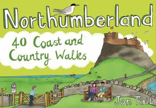 Paperback Northumberland: 40 Coast and Country Walks (Pocket Mountains) Book