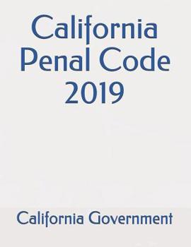 Paperback California Penal Code 2019 Book