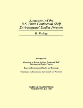 Paperback Assessment of the U.S. Outer Continental Shelf Environmental Studies Program: II. Ecology Book