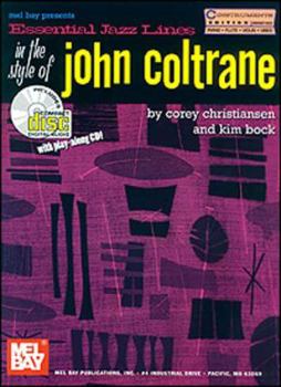 Paperback Essential Jazz Lines in the Style of John Coltrane: C Instruments Edition [With CD] Book