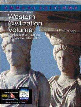 Paperback Annual Editions: Western Civilization, Volume 1, 11/e Book