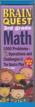 Paperback Brain Quest 3rd Grade Math: 1000 Problems, Operations and Challenges, the Basics Plus Book