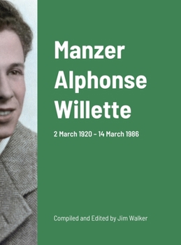 Hardcover Manzer Alphonse Willette: 2 March 1920 - 14 March 1986 Book