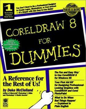 Paperback CorelDRAW 8 for Dummies? Book