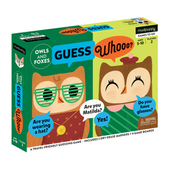 Board Game Owls and Foxes Guess Whooo? Book
