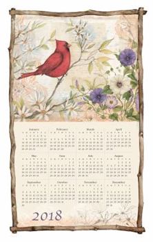 2018 Spring Cardinals Calendar Towel