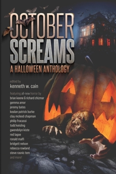Paperback October Screams: A Halloween Anthology Book