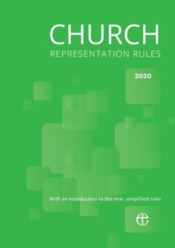 Paperback Church Representation Rules 2020 (Revised Reprint 2021): With an introduction to the new simplified rules Book