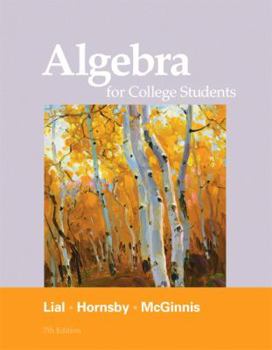 Hardcover Algebra for College Students Book