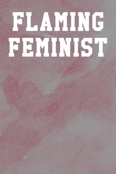 Flaming Feminist: Blank Ukelele Tab Notebook 6”x9” 120 Pages