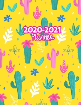 2020-2021 Planner: Two Year Calendar Organizer and Goal Journal | January 2020 - December 2021 Daily, Weekly and Monthly Planner Book with Back Sticker Expression Wall for 2 Years | Design Code 609926