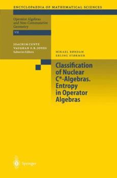 Paperback Classification of Nuclear C*-Algebras. Entropy in Operator Algebras Book