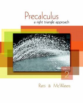 Hardcover Precalculus: A Right Triangle Approach Book