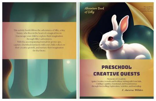 Paperback Preschool Creative Quests (Adventure Book of Silky): Moments of Creativity: Ignite Creative Growth and Problem-Solving with Your Kids, Guiding ... and Journaling. (Dream2Live Creative Kids) Book