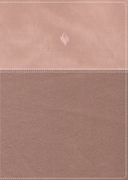 Leather Bound Rvr60, Biblia de Estudio de la Vida Plena, Edición Clásica, Leathersoft DOS Tonos Oro Rosa, Palabras de Jesús En Rojo, Comfort Print [Spanish] Book
